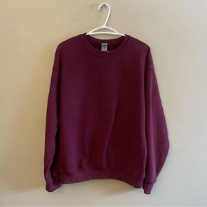 Gildan Maroon Sweatshirt